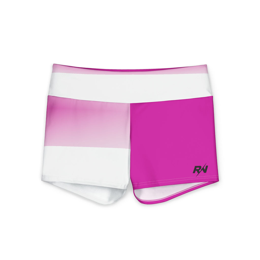 RADNIS Women's Yoga Shorts — High-Waist Polyester Activewear