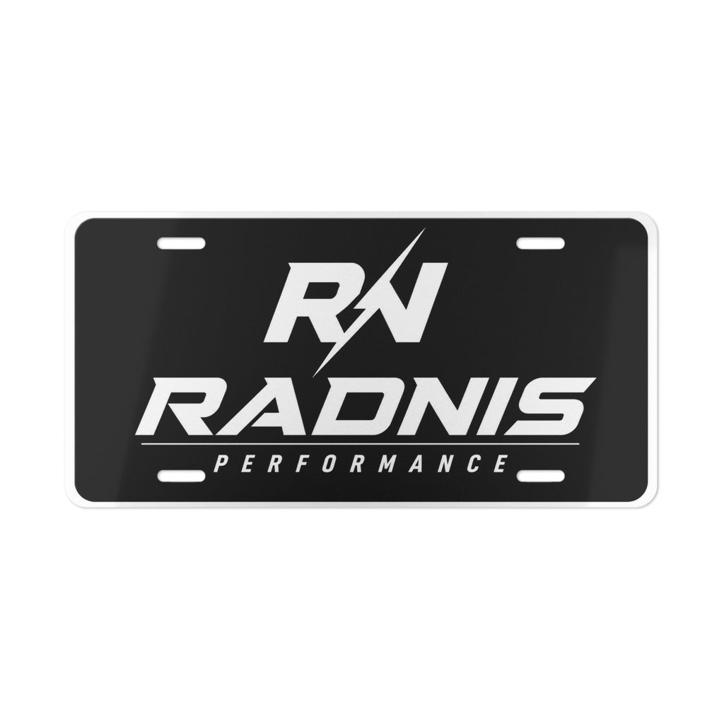 RADNIS Vanity Plate