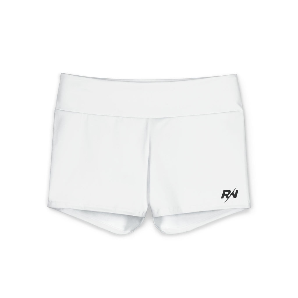 RADNIS Women's Yoga Shorts — High-Waist Polyester Activewear