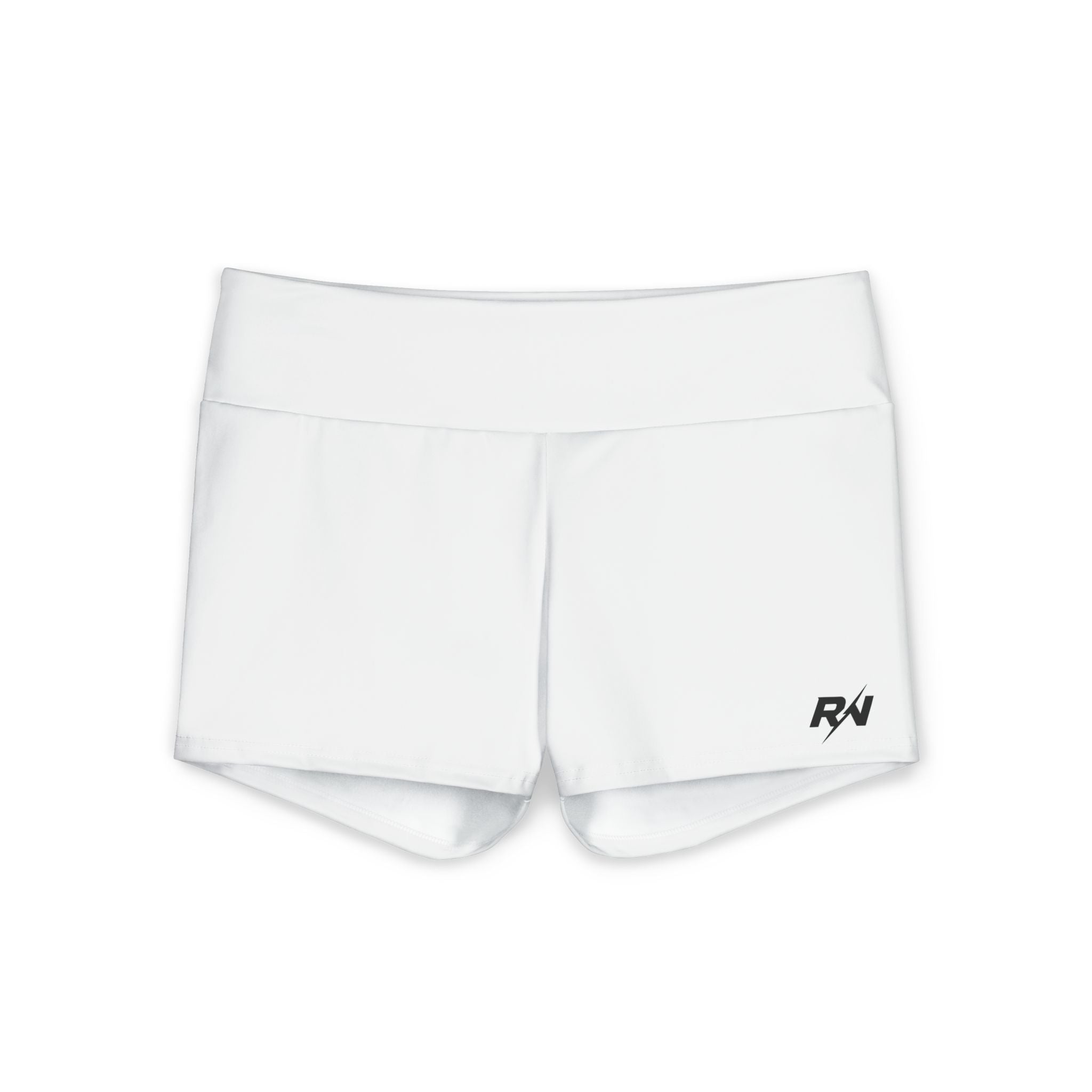 RADNIS Women's Yoga Shorts — High-Waist Polyester Activewear