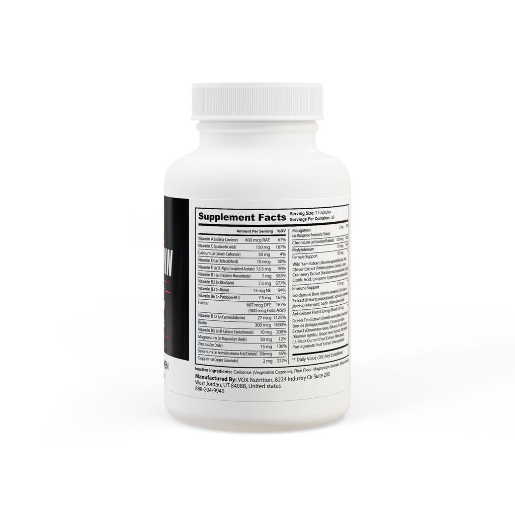 RADNIS Multivitamin for Women Supplement (60 Capsules)