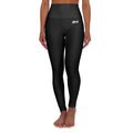 RADNIS Black High-Waisted Yoga Leggings