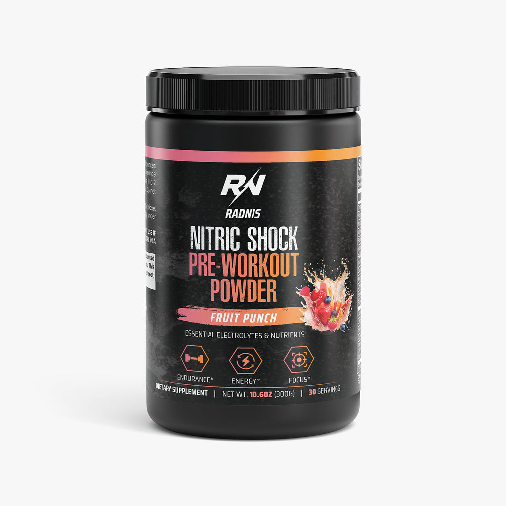 Nitric Shock Pre-Workout Powder (Fruit Punch)