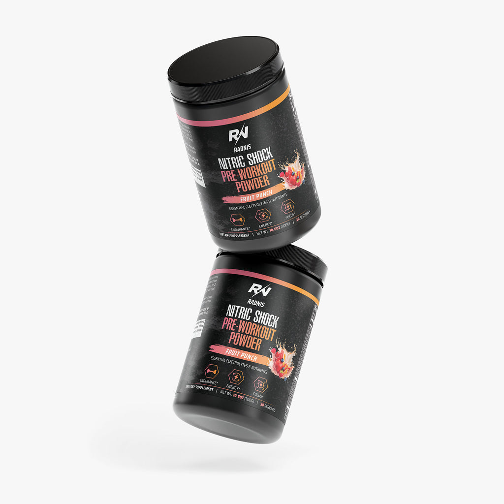 Nitric Shock Pre-Workout Powder (Fruit Punch)