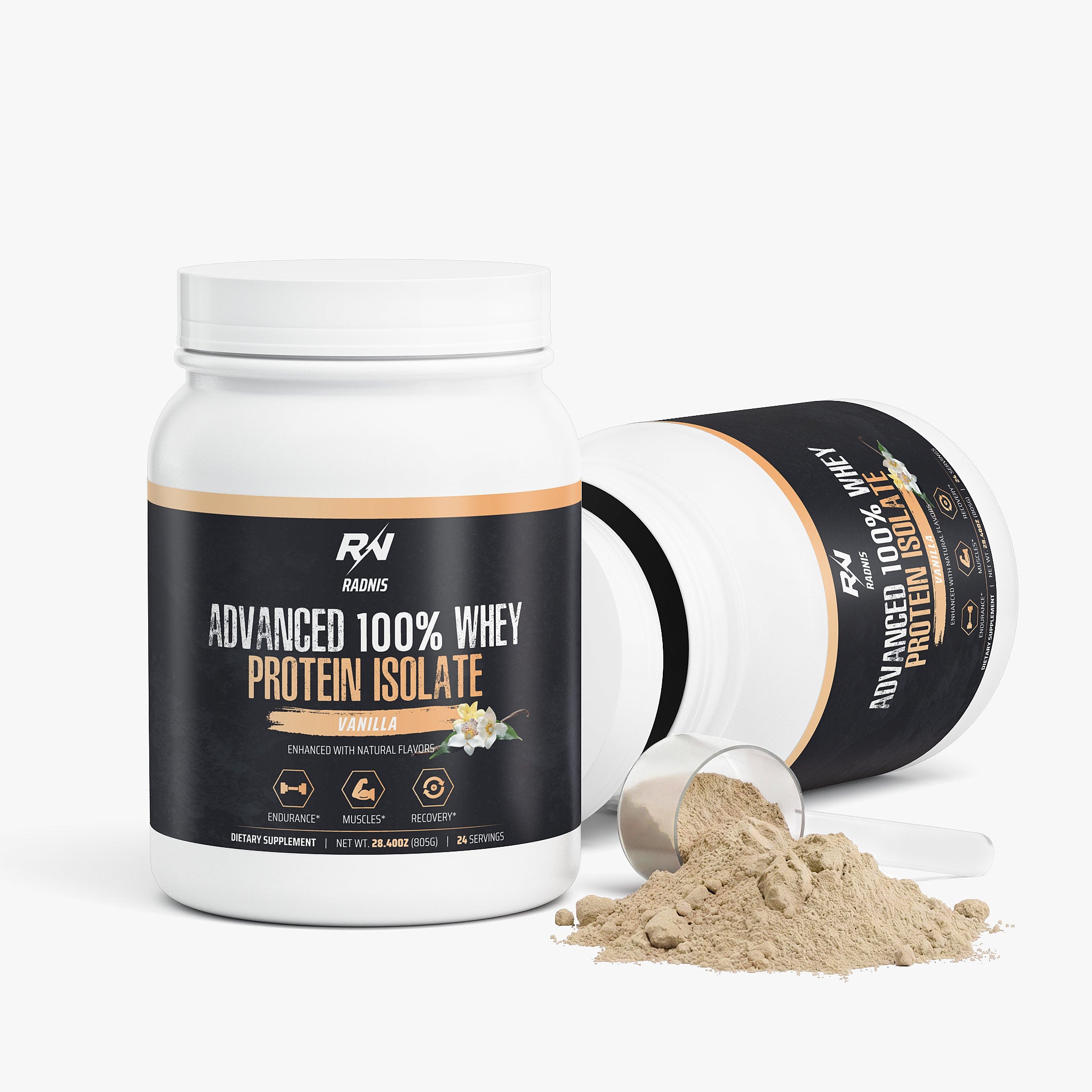 Advanced 100% Whey Protein Isolate (Vanilla)