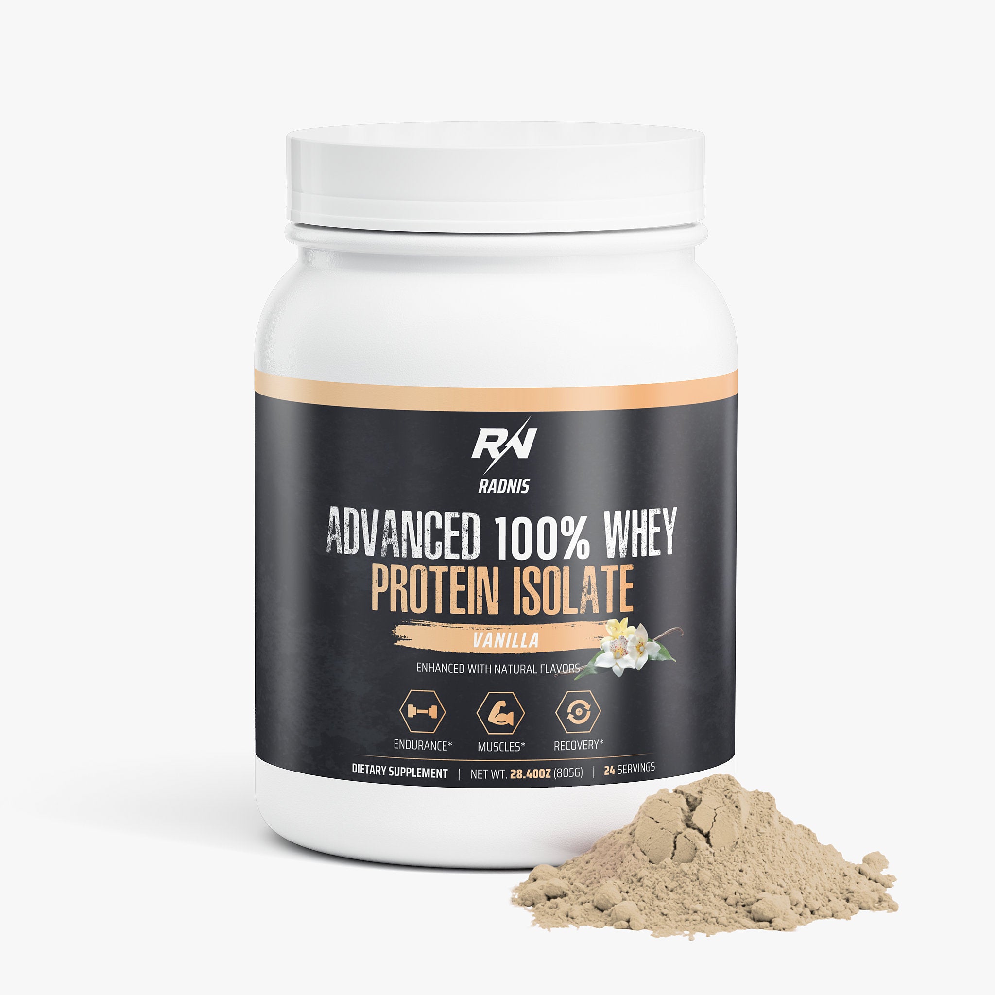 Advanced 100% Whey Protein Isolate (Vanilla)