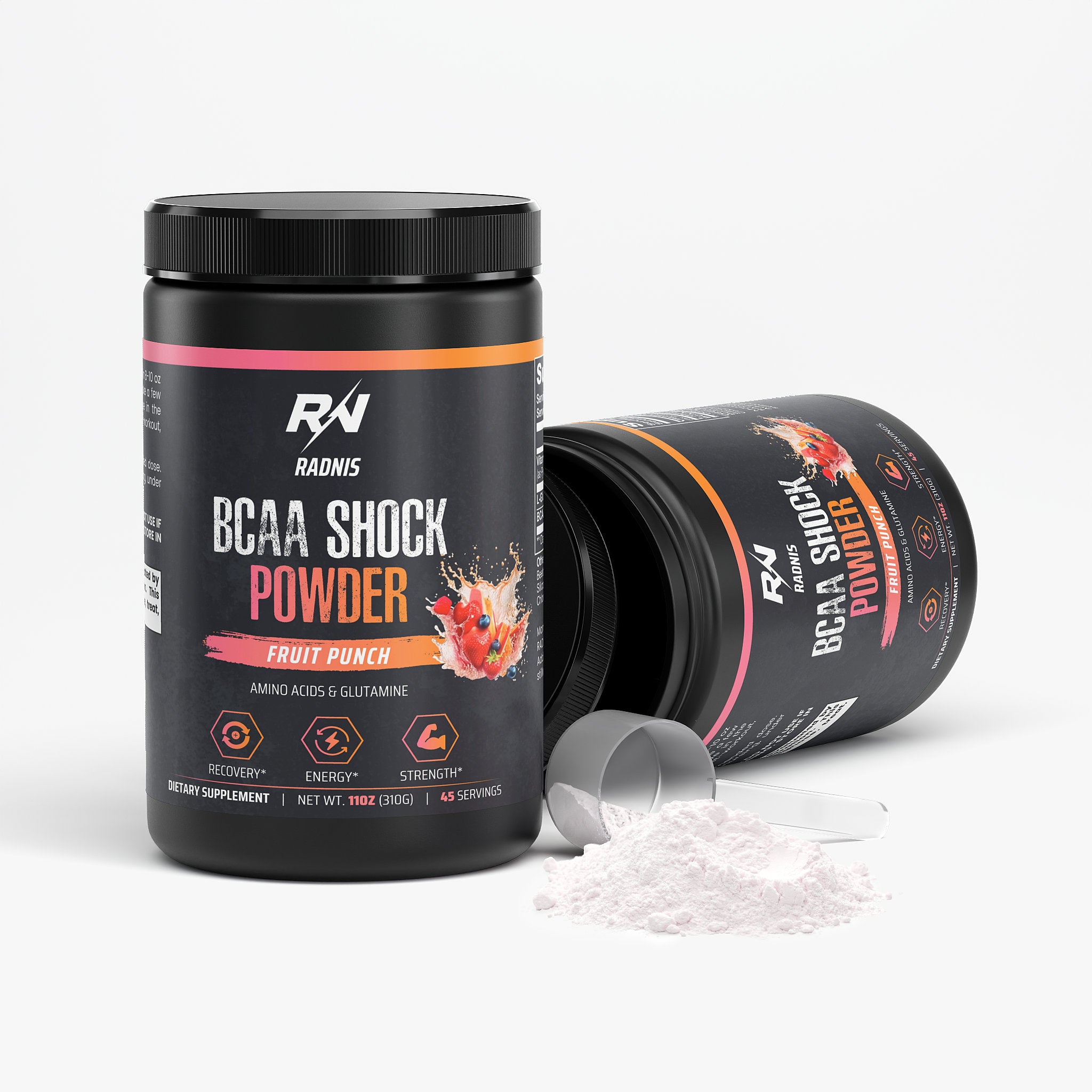 RADNIS BCAA Shock Powder (Fruit Punch)