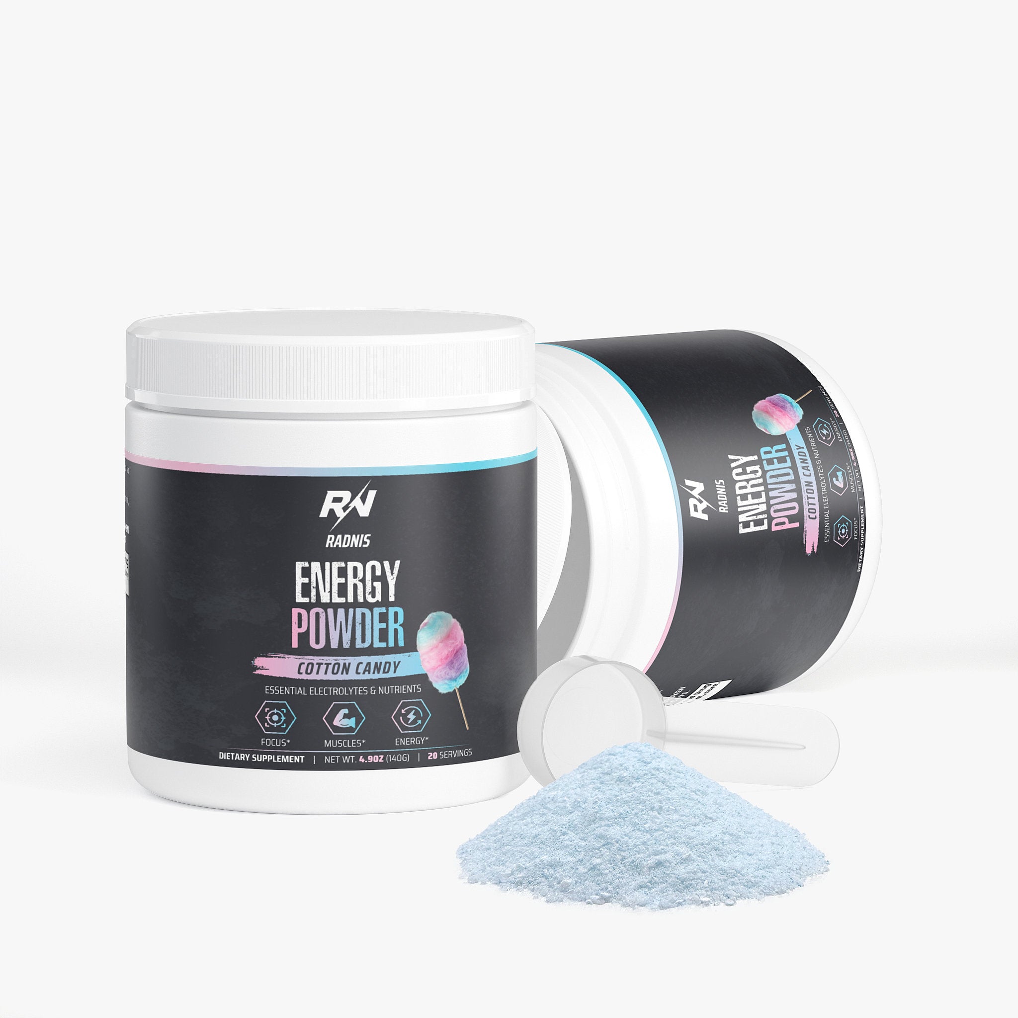 RADNIS Energy Powder (Cotton Candy)