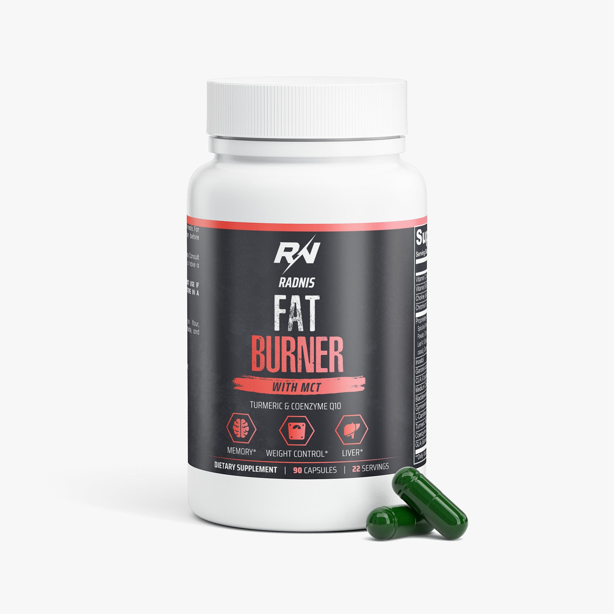 RADNIS Fat Burner with MCT