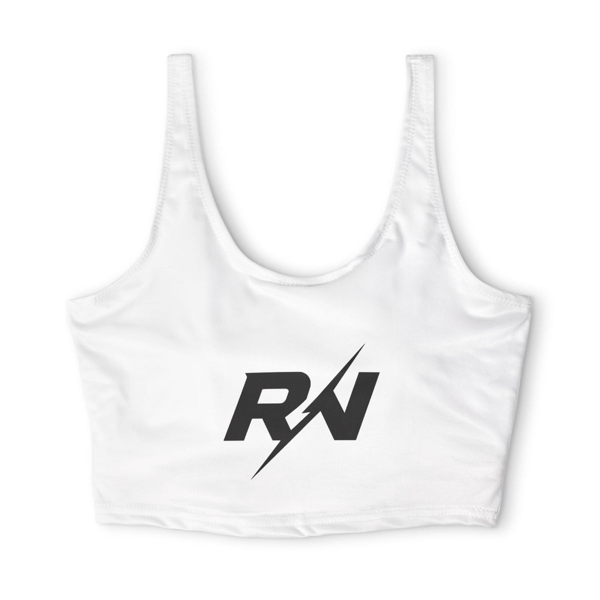 RADNIS Lightning Sports Bra — Minimal Athletic Crop Top