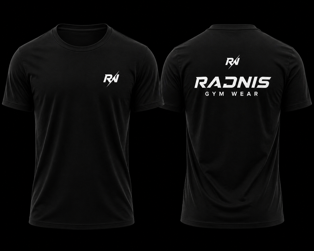 RADNIS Core Cotton Tee-Built for Those Who Show Up