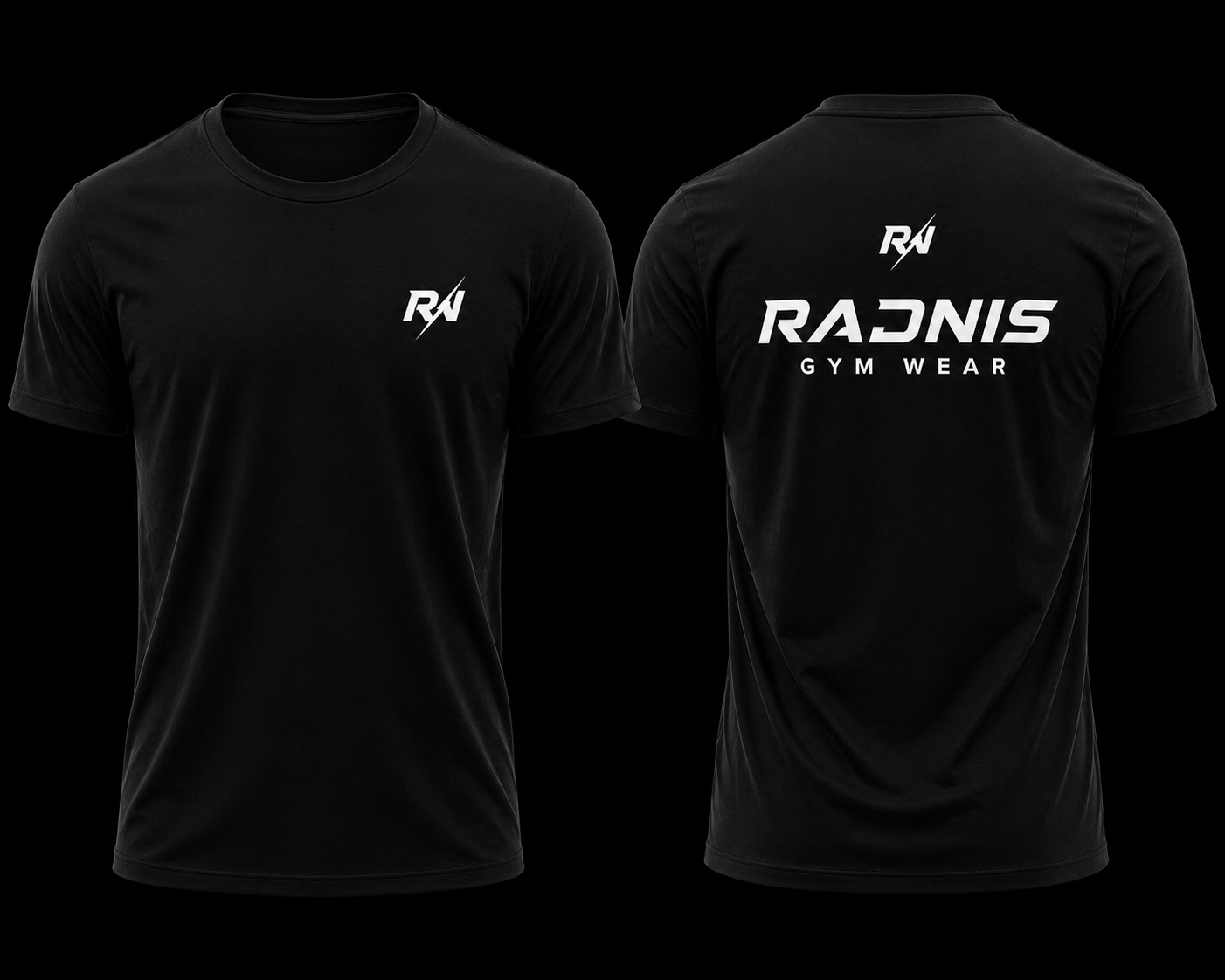 RADNIS Core Cotton Tee-Built for Those Who Show Up