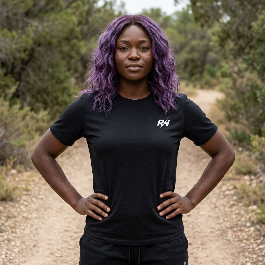 RADNIS Core Cotton Tee-Built for Those Who Show Up