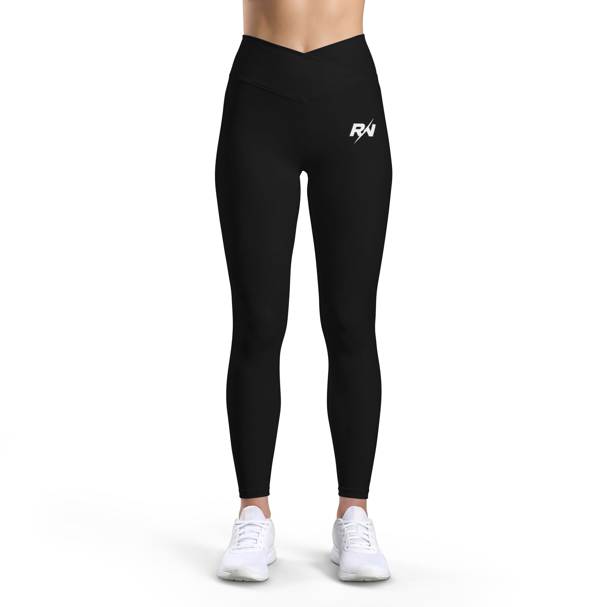 RADNIS Women’s Luxe Leggings — High-Waist Black Athletic Leggings