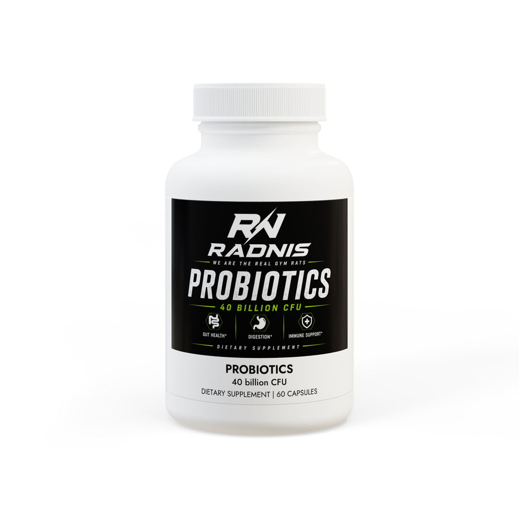 RADNIS Probiotics - 40 Billion CFU Gut & Digestive Support (60 Capsules)