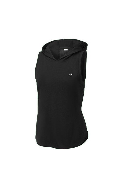 RADNIS Black/ Black Triad Solid Hoodie Tank