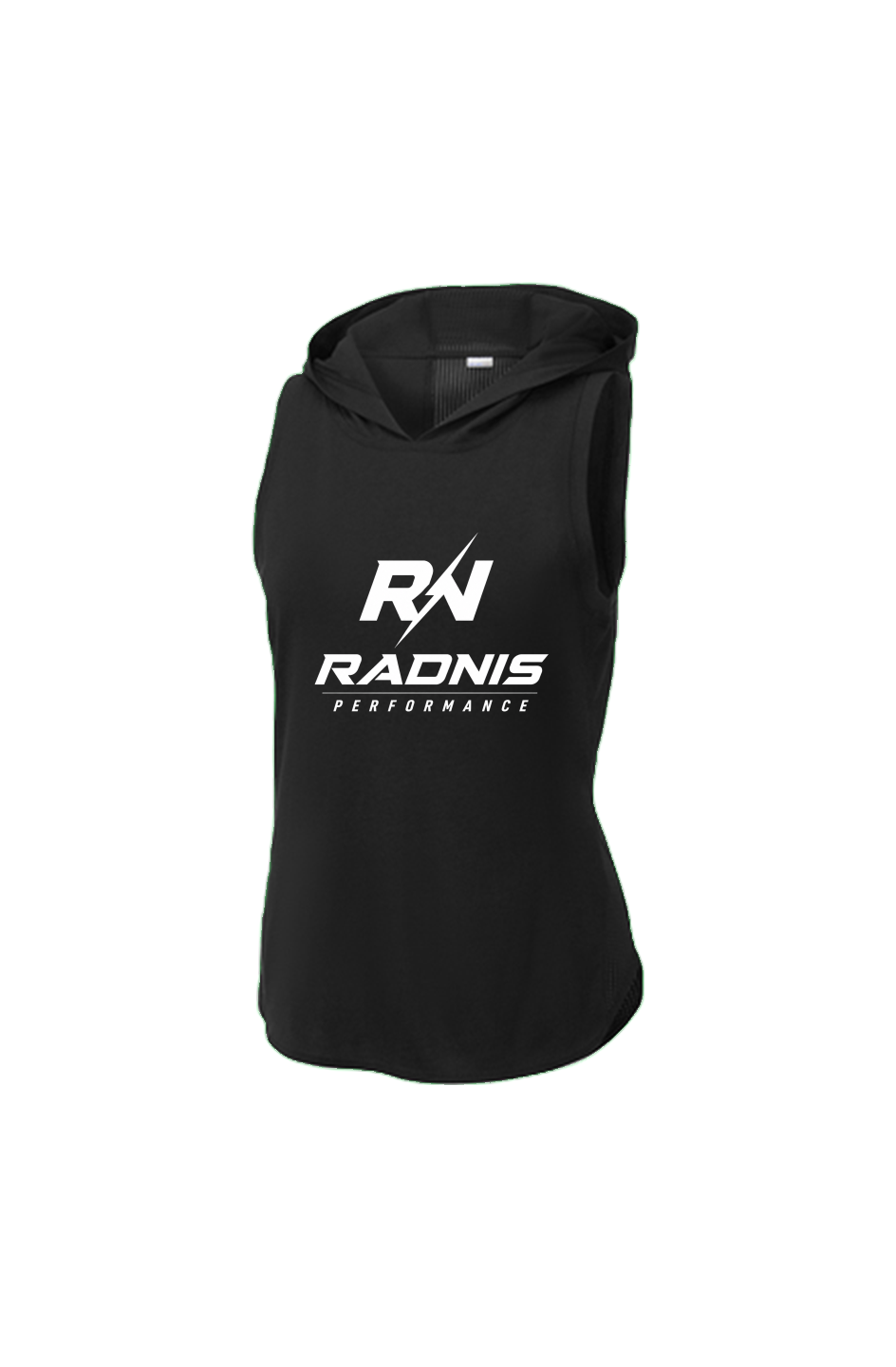 RADNIS Black/ Black Triad Solid Hoodie Tank