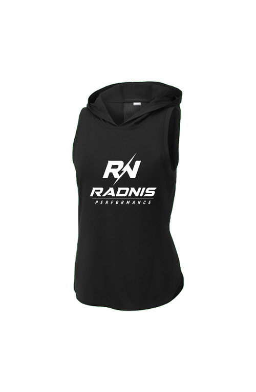 RADNIS Black/ Black Triad Solid Hoodie Tank