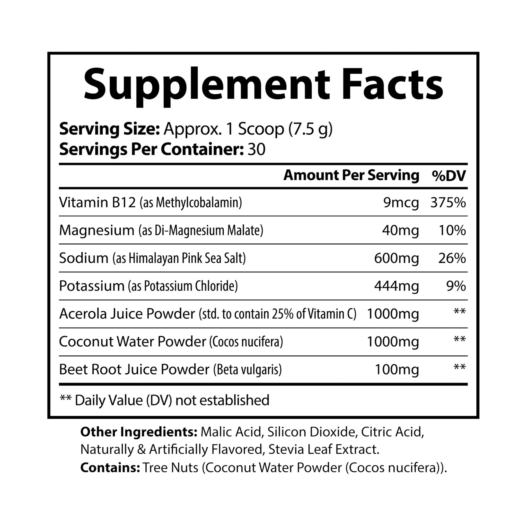 RADNIS ION + Select Electrolyte Supplement (225g, 7.9oz)