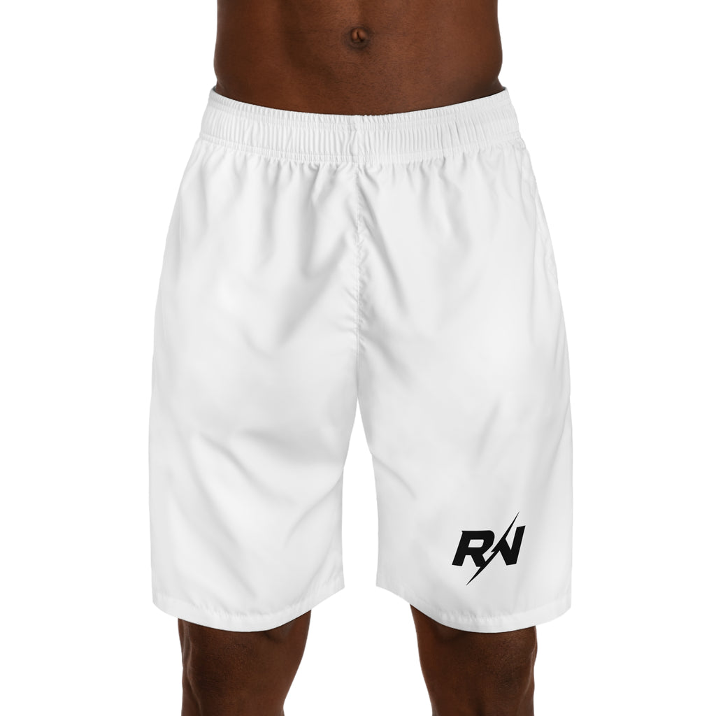 RN Logo Jogger Shorts — Men's Athletic Casual Lounge Shorts