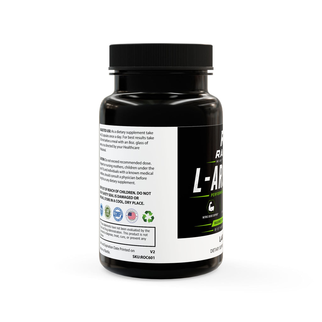 RADNIS L-Arginine - Nitric Oxide & Performance Support (60 Capsules)