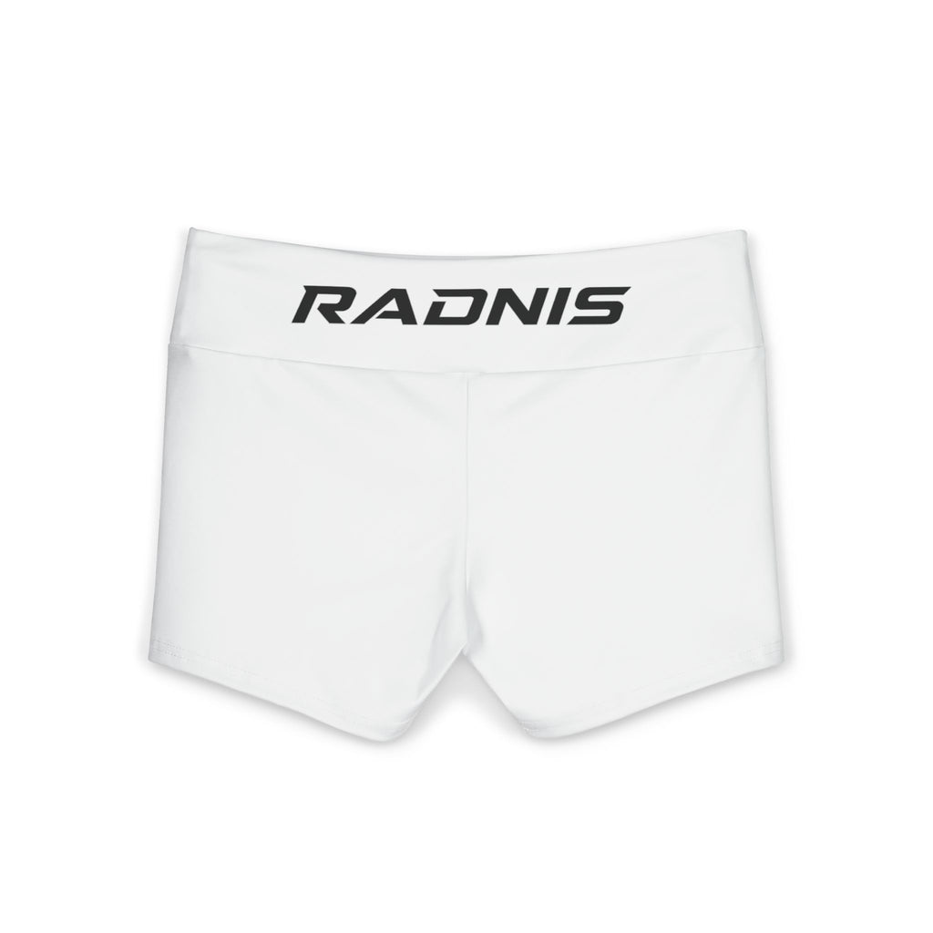 RADNIS Women's Yoga Shorts — High-Waist Polyester Activewear