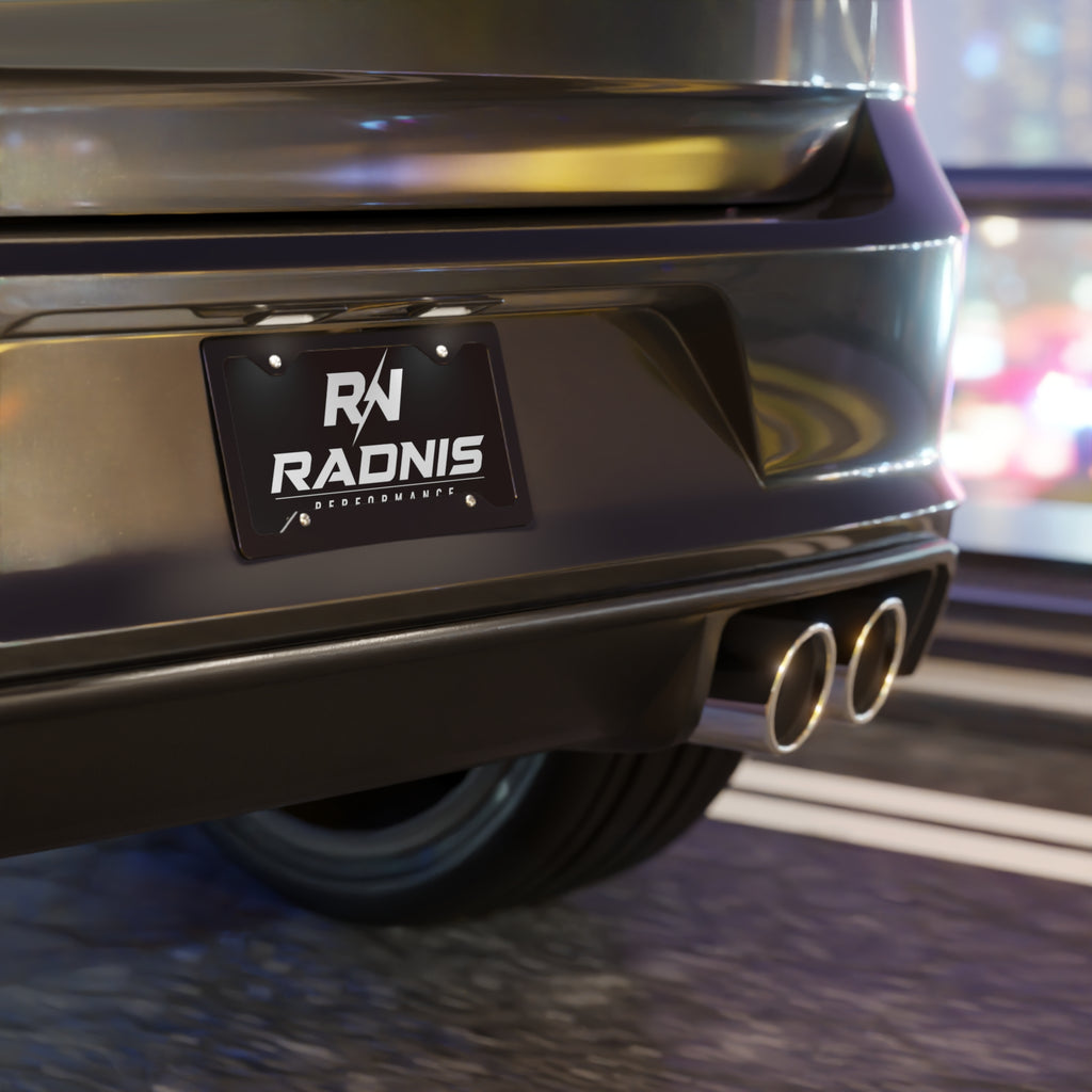 RADNIS Vanity Plate