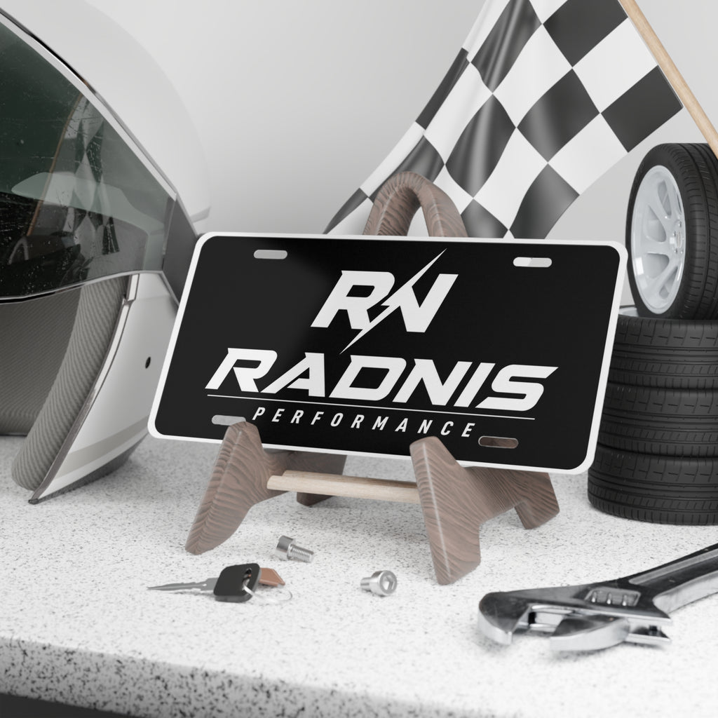 RADNIS Vanity Plate