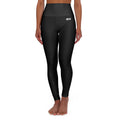 RADNIS Black High-Waisted Yoga Leggings